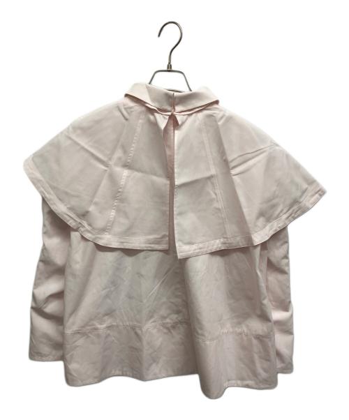 anplegant（アンプレガント）Anplegant (アンプレガント) シャーリングブラウス ピンク サイズ:Mの古着・服飾アイテム