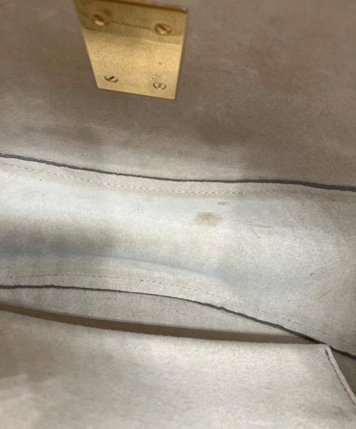 Chloe（クロエ）Chloe (クロエ) ドリュー チェーンショルダーバッグ オレンジの古着・服飾アイテム