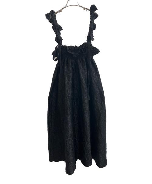 Bibiy.（ビビィ）Bibiy. (ビビィ) MIMI RIBBON SKIRT ブラック サイズ:Fの古着・服飾アイテム