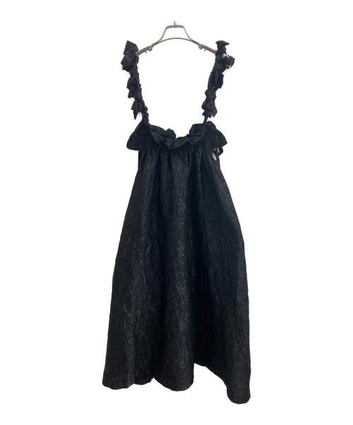 Bibiy.（ビビィ）Bibiy. (ビビィ) MIMI RIBBON SKIRT ブラック サイズ:Fの古着・服飾アイテム