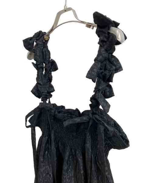 Bibiy.（ビビィ）Bibiy. (ビビィ) MIMI RIBBON SKIRT ブラック サイズ:Fの古着・服飾アイテム