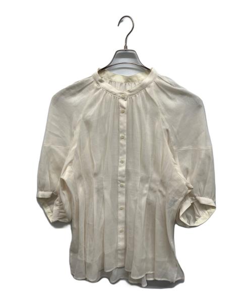CADUNE（カデュネ）CADUNE (カデュネ) ウエストタックシャツ ホワイト サイズ:38の古着・服飾アイテム