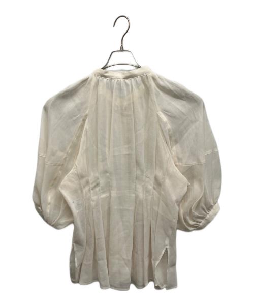 CADUNE（カデュネ）CADUNE (カデュネ) ウエストタックシャツ ホワイト サイズ:38の古着・服飾アイテム