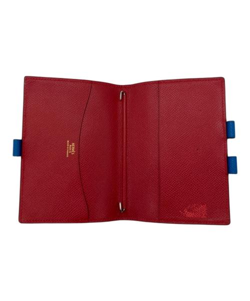 HERMES（エルメス）HERMES (エルメス) 手帳カバー ブルーの古着・服飾アイテム