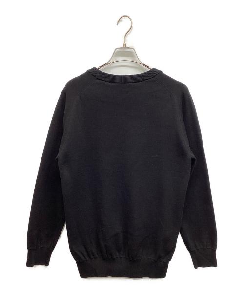 SLOANE（スローン）SLOANE (スローン) クルーネックコットンニット ブラック サイズ:4の古着・服飾アイテム