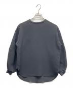 UNITED ARROWS TOKYOユナイテッドアローズトウキョウ）の古着「COMFY ステッチ プルオーバー ブラウス」｜ブラック