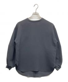 UNITED ARROWS TOKYO（ユナイテッドアローズトウキョウ）の古着「COMFY ステッチ プルオーバー ブラウス」｜ブラック