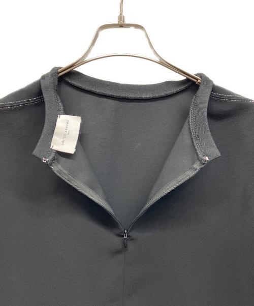 UNITED ARROWS TOKYO（ユナイテッドアローズトウキョウ）UNITED ARROWS TOKYO (ユナイテッドアローズトウキョウ) COMFY ステッチ プルオーバー ブラウス ブラック サイズ:36の古着・服飾アイテム