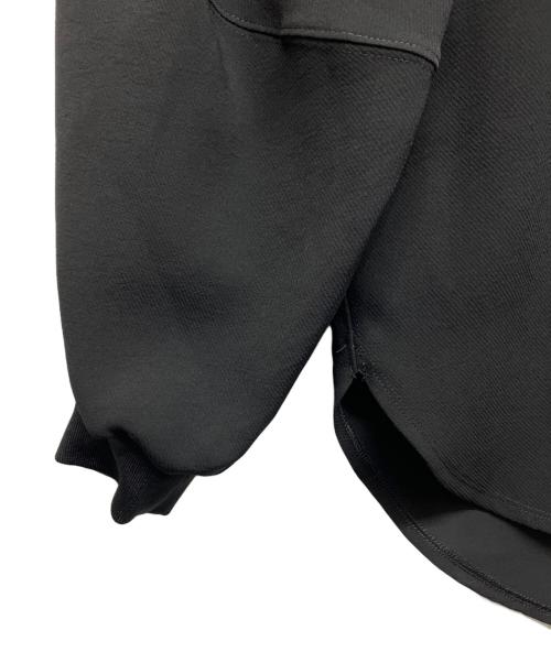 UNITED ARROWS TOKYO（ユナイテッドアローズトウキョウ）UNITED ARROWS TOKYO (ユナイテッドアローズトウキョウ) COMFY ステッチ プルオーバー ブラウス ブラック サイズ:36の古着・服飾アイテム