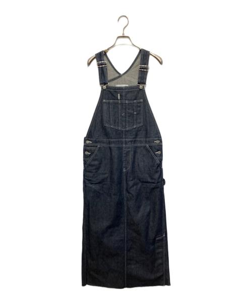 UNION LAUNCH（ユニオンランチ）UNION LAUNCH (ユニオンランチ) デニムオーバーオールスカート インディゴ サイズ:Sの古着・服飾アイテム