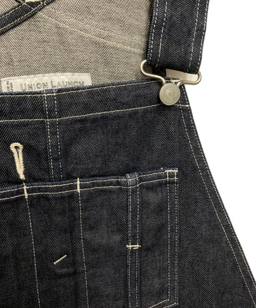 UNION LAUNCH（ユニオンランチ）UNION LAUNCH (ユニオンランチ) デニムオーバーオールスカート インディゴ サイズ:Sの古着・服飾アイテム