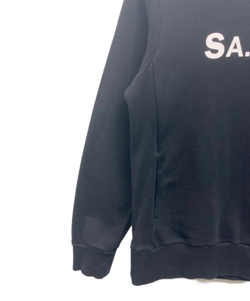 sacai（サカイ）sacai (サカイ) A.P.C. (アーペーセー) Tani Sweatshirt　クルーネックスウェット ブラック サイズ:Sの古着・服飾アイテム