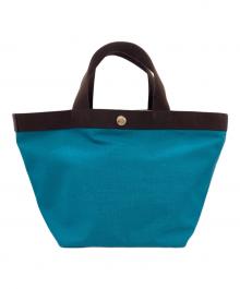 Herve Chapelier（エルベシャプリエ）の古着「コーデュラナイロン 舟型トートM」｜ラゴン×モカ