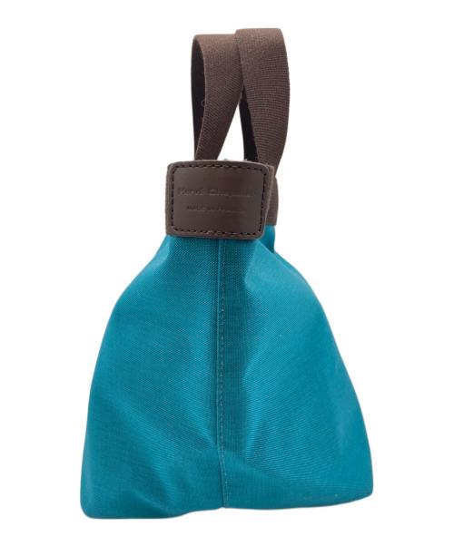 Herve Chapelier（エルベシャプリエ）Herve Chapelier (エルベシャプリエ) コーデュラナイロン 舟型トートM ラゴン×モカの古着・服飾アイテム