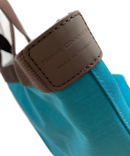 Herve Chapelier（エルベシャプリエ）Herve Chapelier (エルベシャプリエ) コーデュラナイロン 舟型トートM ラゴン×モカの古着・服飾アイテム