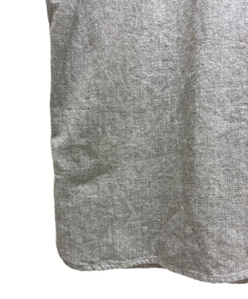 HUMAN MADE（ヒューマンメイド）HUMAN MADE (ヒューマンメイド) BASEBALL SHIRT グレー サイズ:XLの古着・服飾アイテム