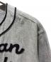 中古・古着 HUMAN MADE (ヒューマンメイド) BASEBALL SHIRT グレー サイズ:XL：20000円
