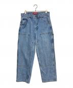 SUPREMEシュプリーム）の古着「Double Knee Painter Pants」｜インディゴ