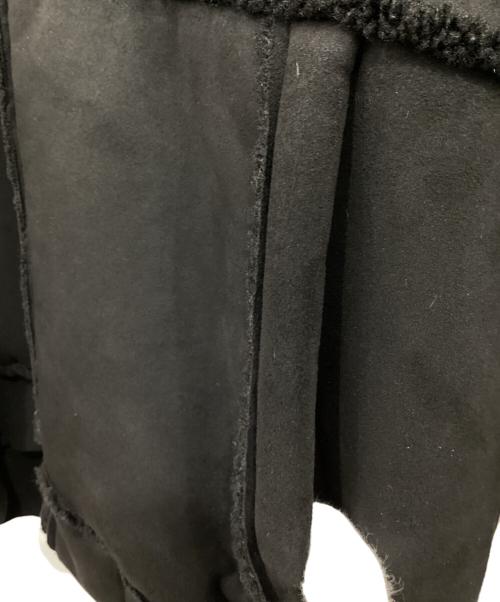 PALACE（パレス）PALACE (パレス) SHERPA FAUX SUEDE FUNNEL ブラック サイズ:Lの古着・服飾アイテム