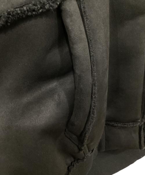 PALACE（パレス）PALACE (パレス) SHERPA FAUX SUEDE FUNNEL ブラック サイズ:Lの古着・服飾アイテム