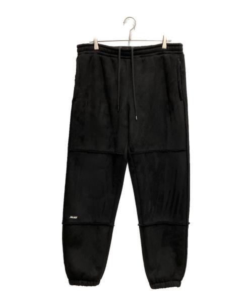 PALACE（パレス）PALACE (パレス) SHERPA FAUX SUEDE JOGGER ブラック サイズ:Lの古着・服飾アイテム