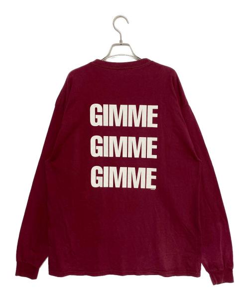 SUPREME（シュプリーム）SUPREME (シュプリーム) DISNEY (ディズニー) Snow White L/S Tee ボルドー サイズ:XLの古着・服飾アイテム