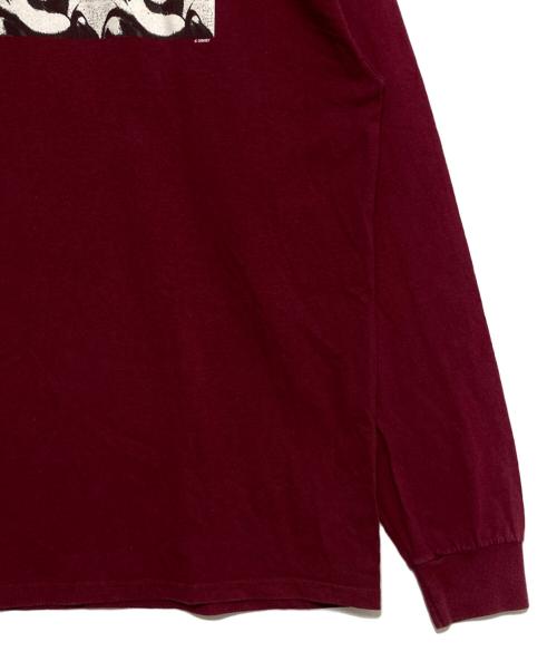 SUPREME（シュプリーム）SUPREME (シュプリーム) DISNEY (ディズニー) Snow White L/S Tee ボルドー サイズ:XLの古着・服飾アイテム