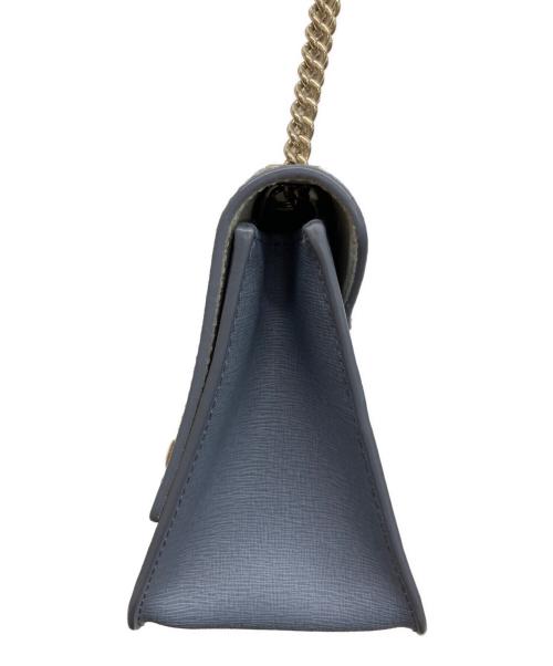 FURLA（フルラ）FURLA (フルラ) BELLA Mini Crossbody ブルーの古着・服飾アイテム