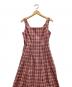 HER LIP TO (ハーリップトゥ) Paddington Long Dress レッド サイズ:S：15000円