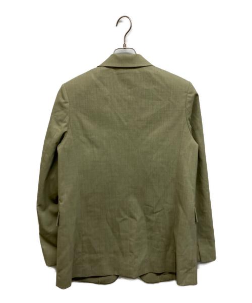 MIESROHE（ミースロエ）MIESROHE (ミースロエ) リラクシーシングルジャケット オリーブ サイズ:1の古着・服飾アイテム