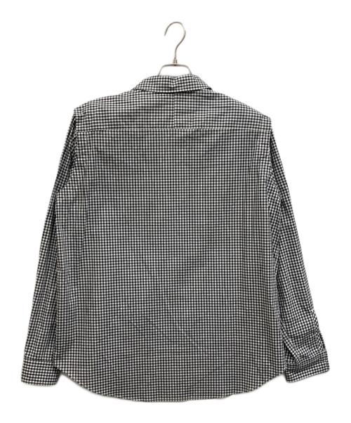 M TO R（ムウトアール）M TO R (ムウトアール) 2WAY PADDED L/S GGM CHECK SHIRTS ブラック サイズ:38の古着・服飾アイテム