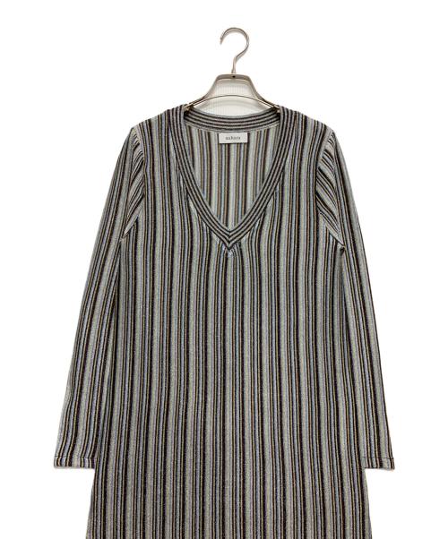 sahara（サハラ）sahara (サハラ) Striped Glitter Dress/ストライプドレス マルチカラー サイズ:表記無しの古着・服飾アイテム