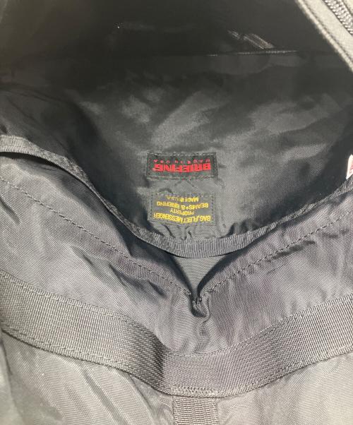BRIEFING（ブリーフィング）BRIEFING (ブリーフィング) BEAMS PLUS (ビームスプラス) FLEET MESSENGER BAG ブラックの古着・服飾アイテム