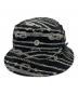 stussy（ステューシー）の古着「チェーン柄バケットハット」｜ブラック