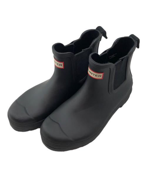 HUNTER（ハンター）HUNTER (ハンター) オリジナル チェルシー ブーツ ブラック サイズ:7の古着・服飾アイテム