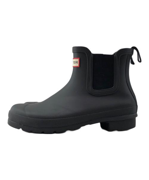 HUNTER（ハンター）HUNTER (ハンター) オリジナル チェルシー ブーツ ブラック サイズ:7の古着・服飾アイテム
