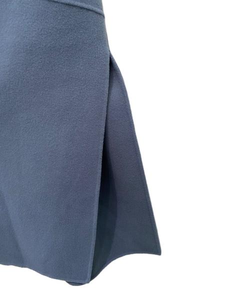 HAVEL studio（ハーヴェル スタジオ）HAVEL studio (ハーヴェル スタジオ) CA BLEND REVER ロングベスト ブルー サイズ:36の古着・服飾アイテム