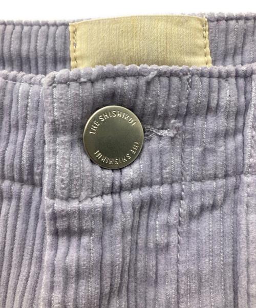 THE SHISHIKUI（シシクイ）THE SHISHIKUI (シシクイ) CORDUROY BAKER ラベンダー サイズ:38の古着・服飾アイテム