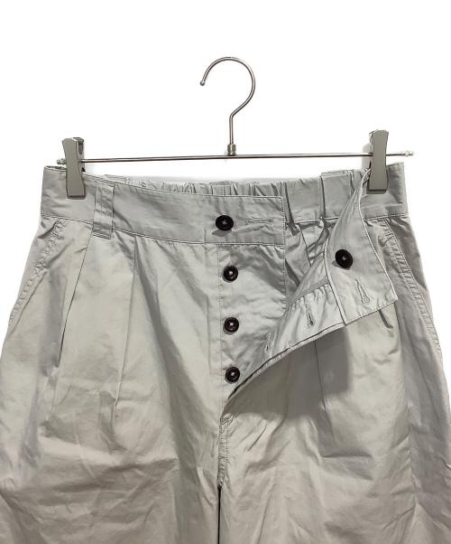 MHL（エムエイチエル）MHL (エムエイチエル) FINE COMPACT COTTON POPLIN グレー サイズ:3の古着・服飾アイテム