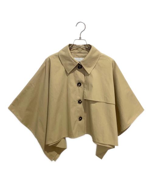 COS（コス）COS (コス) HYBRID TRENCH COAT CAPE ベージュ サイズ:ONEの古着・服飾アイテム