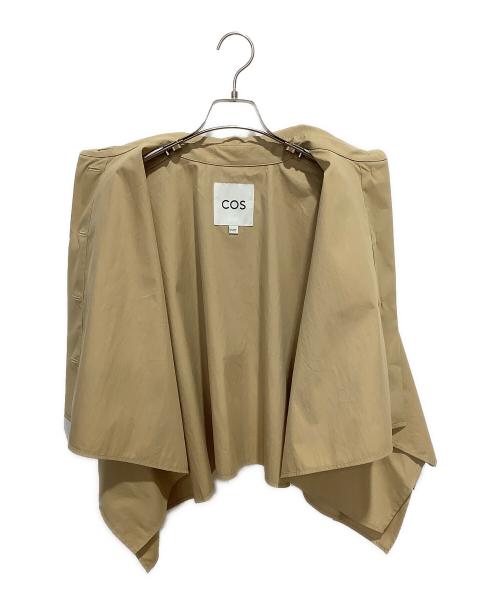 COS（コス）COS (コス) HYBRID TRENCH COAT CAPE ベージュ サイズ:ONEの古着・服飾アイテム