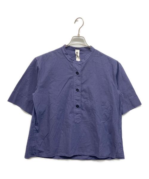 MHL（エムエイチエル）MHL (エムエイチエル) ORGANIC COTTON SHIRTING シャツ ネイビー サイズ:1の古着・服飾アイテム