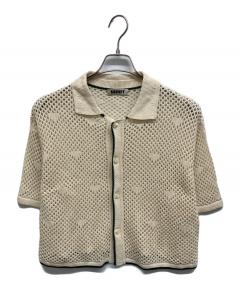 中古・古着通販】TTT MSW (ティー) Kasuri Knit Vest / ニットベスト