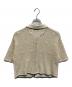 NKNIT (ンニット) mesh♡pattern KNIT shirt アイボリー サイズ:1：7000円