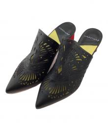 MANA（マナ）の古着「レリーフ・ミュール」｜ブラック