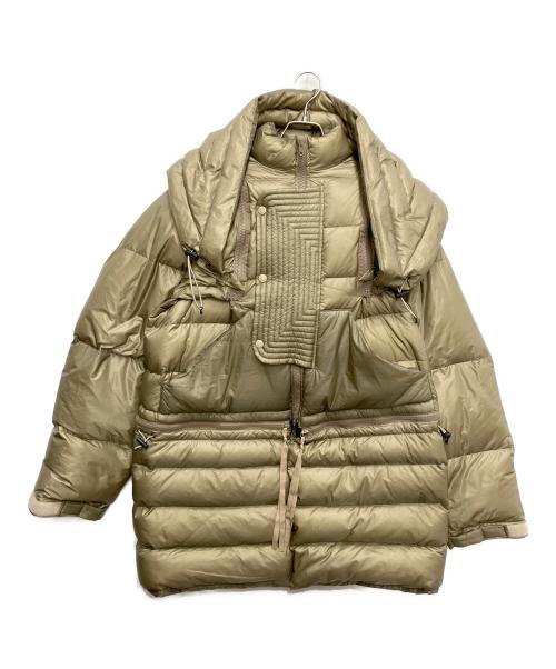 Midorikawa（ミドリカワ）Midorikawa (ミドリカワ) 4way Down Jacket/4WAYダウンジャケット ベージュ サイズ:Lの古着・服飾アイテム
