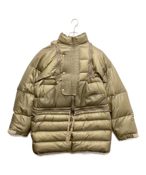 Midorikawa（ミドリカワ）Midorikawa (ミドリカワ) 4way Down Jacket/4WAYダウンジャケット ベージュ サイズ:Lの古着・服飾アイテム