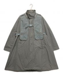 cycle（サイクル）の古着「ECO GIL LONG COAT w/VEST」｜グレー