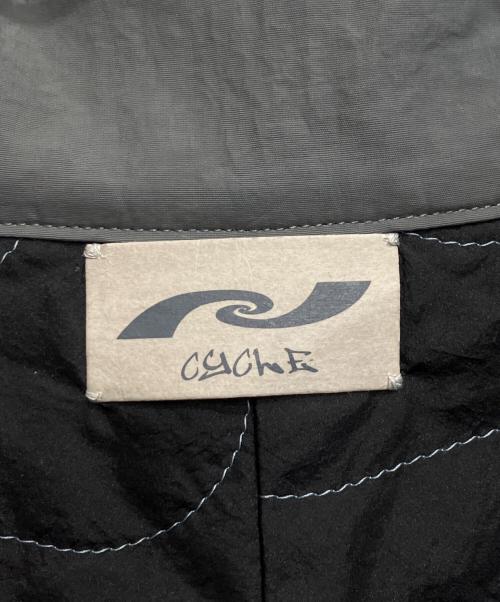 cycle（サイクル）cycle (サイクル) ECO GIL LONG COAT w/VEST グレー サイズ:FREEの古着・服飾アイテム