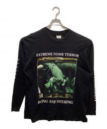 ExtremeNoiseTerror（エクストリームノイズテラー）の古着「Being and Nothing ロングスリーブT」｜ブラック